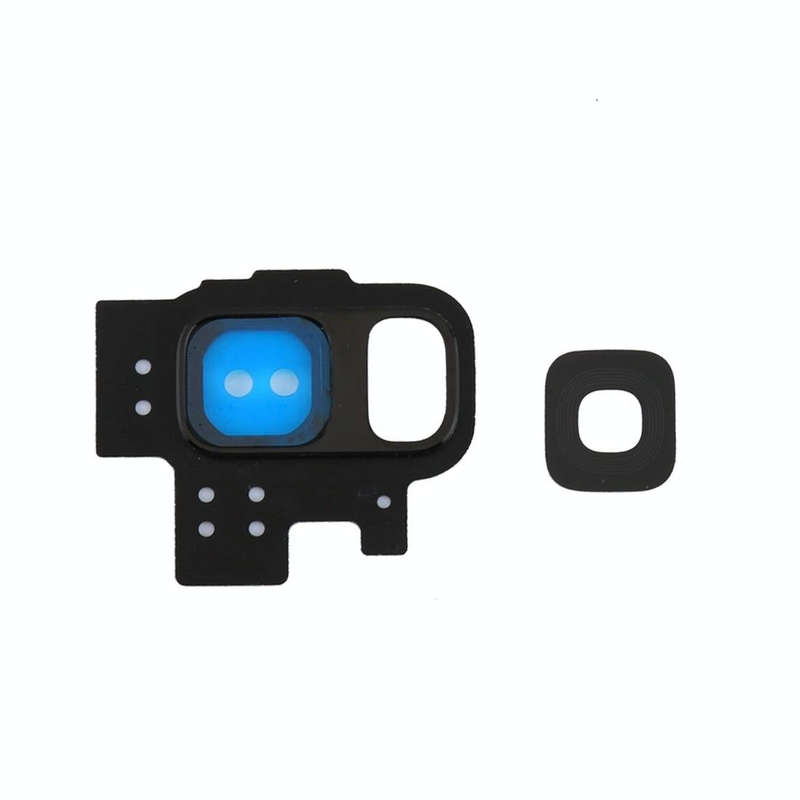 For Galaxy S9 / G9600 10pcs Camera Lens Cover (Black)