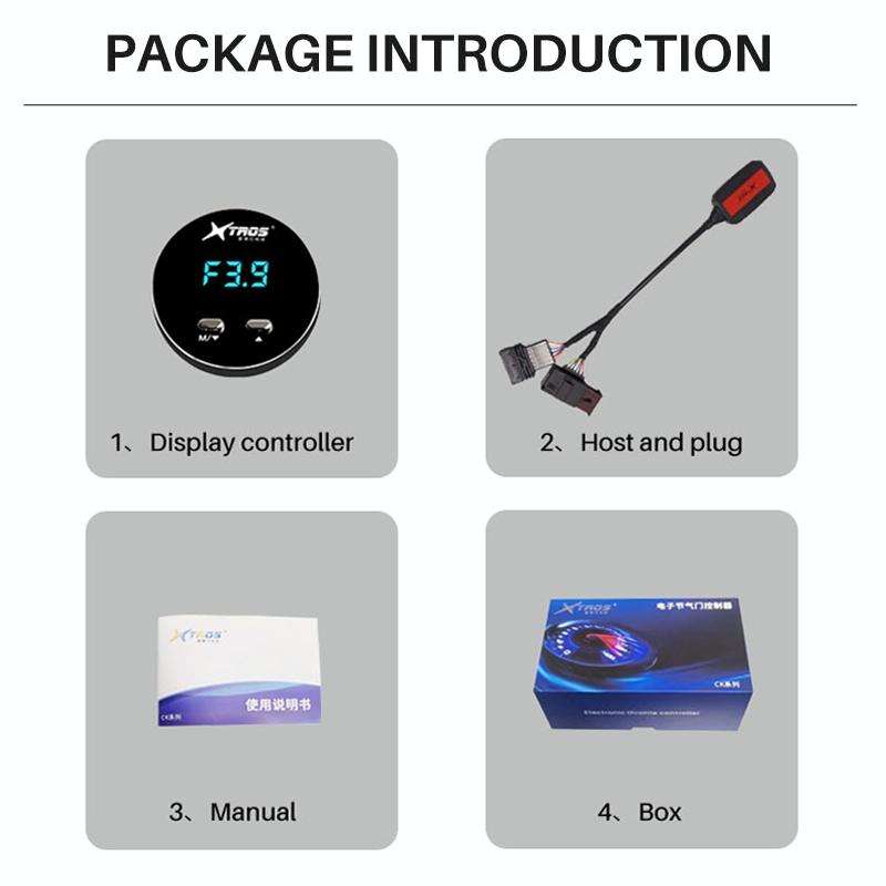 For Mazda BT-50 UP 2011- TROS CK Car Potent Booster Electronic Throttle Controller