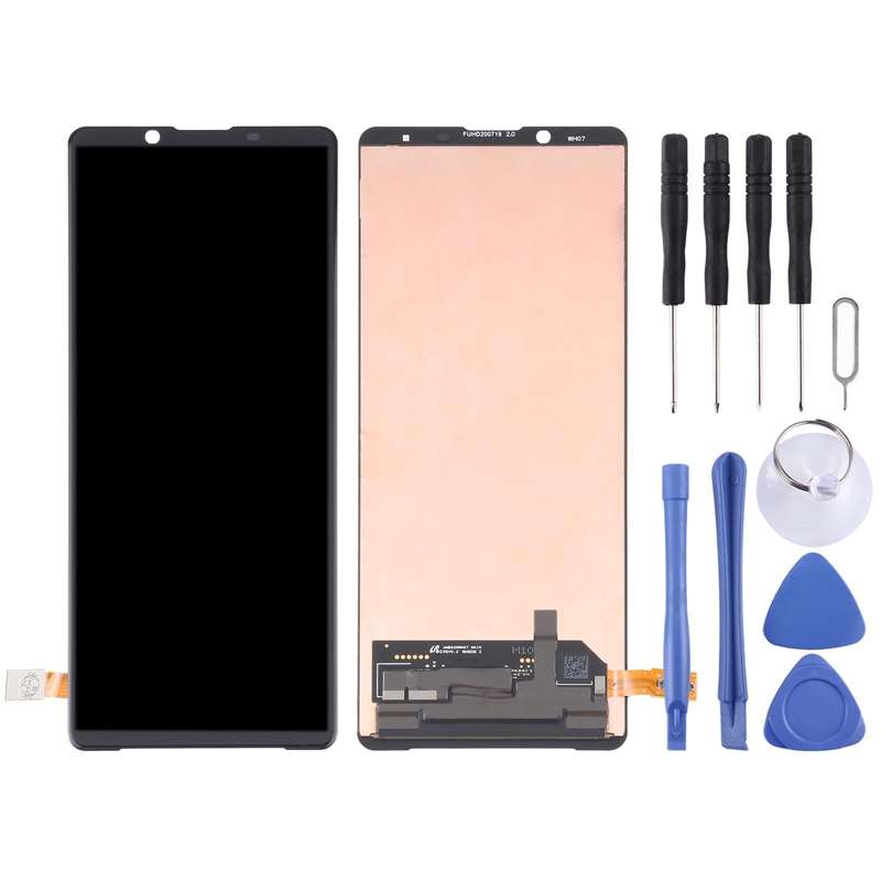 Original OLED LCD Screen for Sony Xperia 1 II with Digitizer Full Assembly