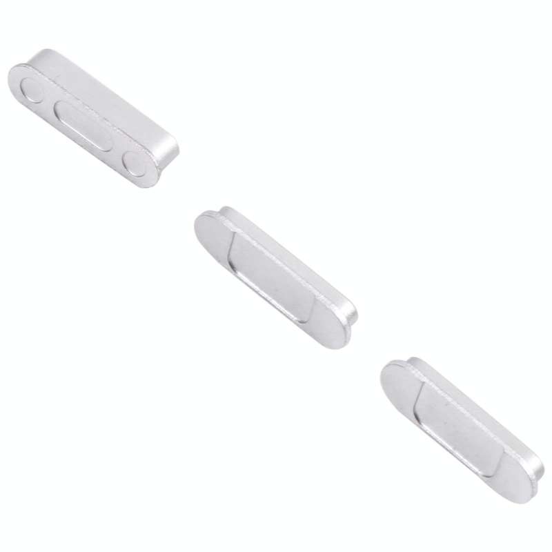 Power Button and Volume Control Button for iPad 10.2 inch 2019 2020 2021 (Silver)