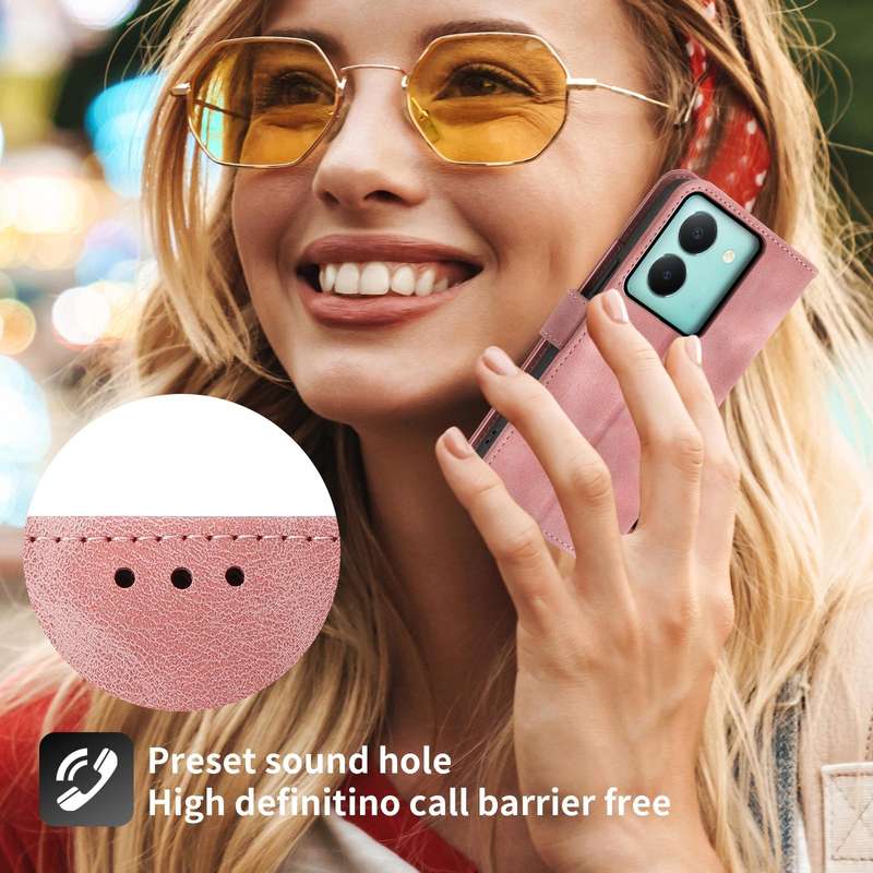 For vivo Y36 Skin-feel Flowers Embossed Wallet Leather Phone Case(Pink)