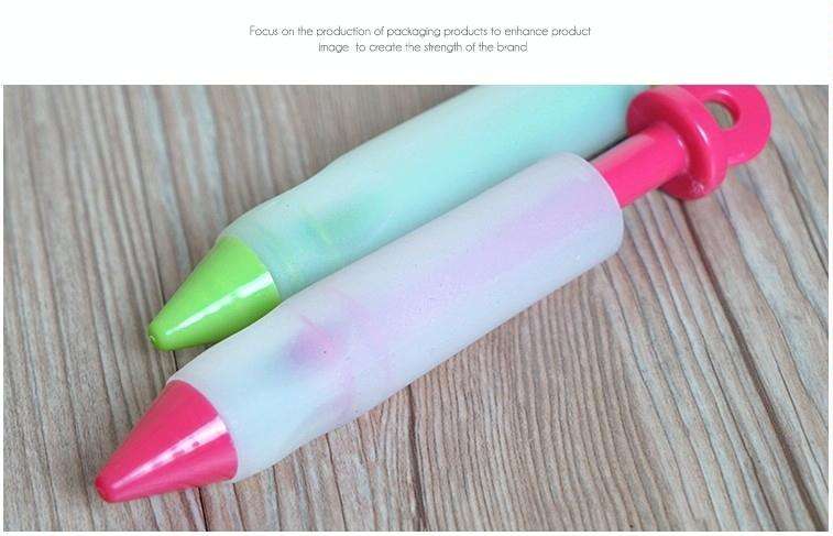 Silicone Food Writing Pen Chocolate Decorating tools Cake Nozzles