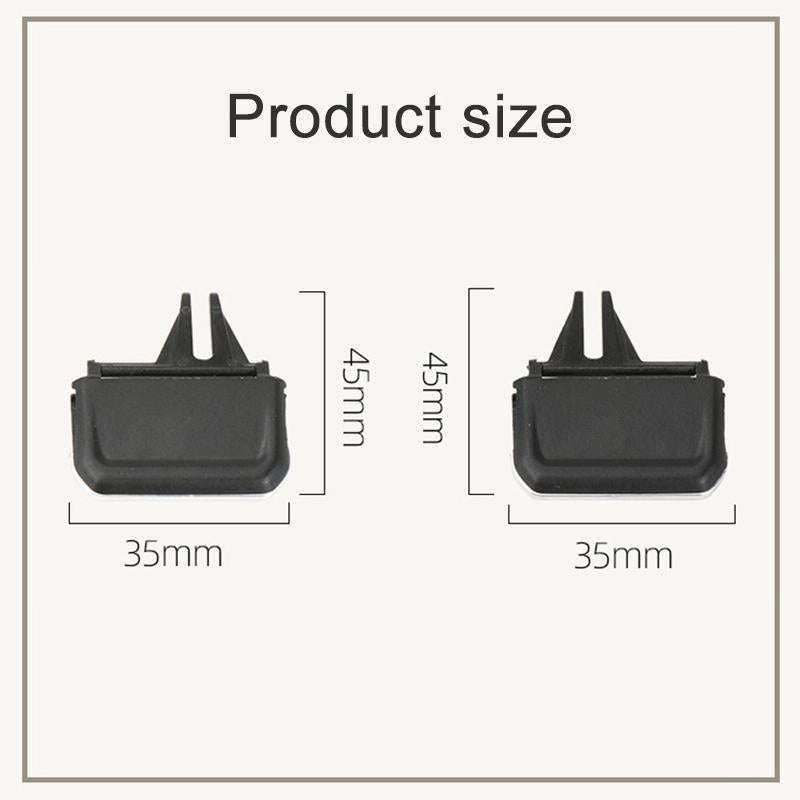 For Volkswagen Tiguan L 17-21 Car Air Conditioning Air Outlet Paddle, Left Driving(Right Side)