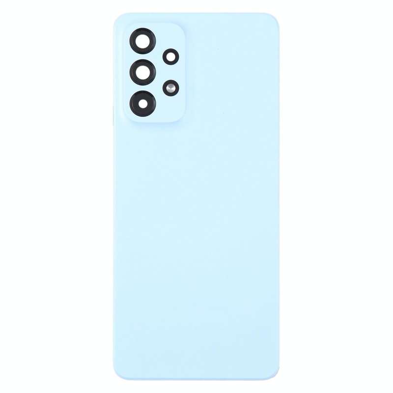 For Samsung Galaxy A53 5G SM-A536B Original Battery Back Cover with Camera Lens Cover(Blue)