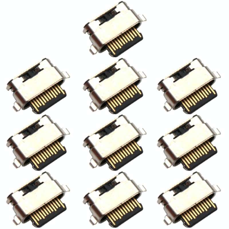 For Samsung Galaxy F52 5G 10pcs Charging Port Connector