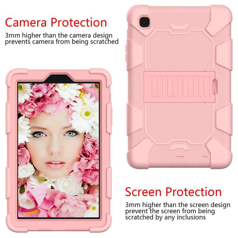 For Samsung Galaxy Tab A7 Lite T220 / T225 Two-Color Robot Shockproof Silicone + PC Protective Ca...