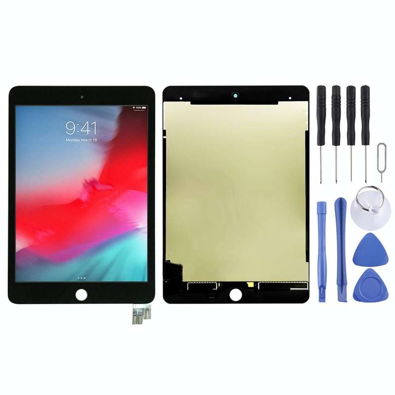 OEM LCD Screen for iPad Mini (2019) 7.9 inch A2124 A2126 A2133 with Digitizer Full Assembly (Black)
