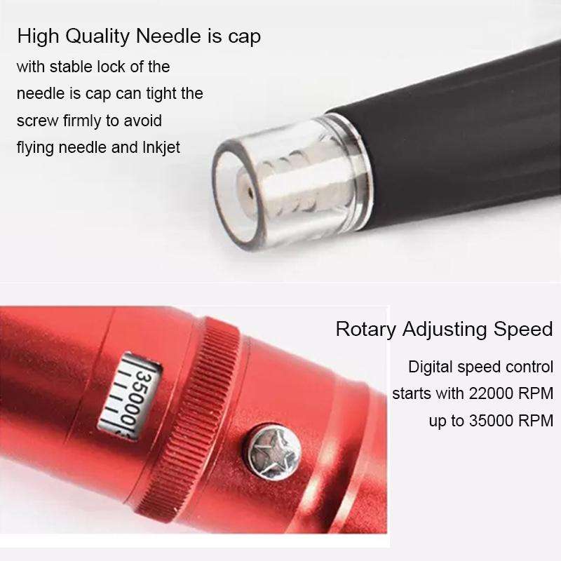 Semi-Permanent Tattoo Pen Apprentice Bleaching Lip Tattoo Eyebrow Instrument(Orange)