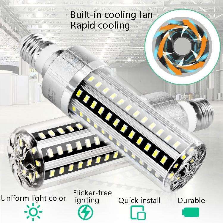 5730 LED Corn Lamp Factory Warehouse Workshop Indoor Lighting Energy Saving Corn Bulb, Power: 50W...