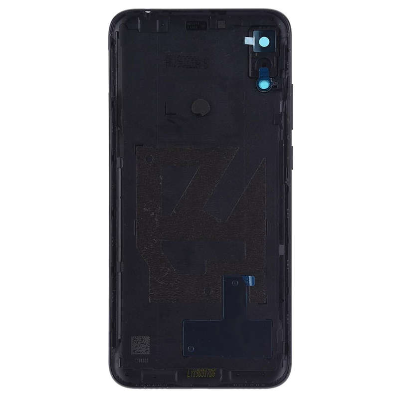 Battery Back Cover with Camera Lens & Side Keys for Huawei Y6 (2019)(Black)