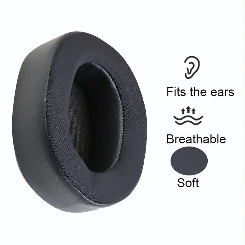 For Sony WH-1000XM4 2pcs Ice Gel Headphones Sponge Cover Earmuffs