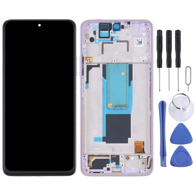 Original LCD Screen and Digitizer Full Assembly with Frame for Xiaomi Redmi Note 11 Pro China/Red...