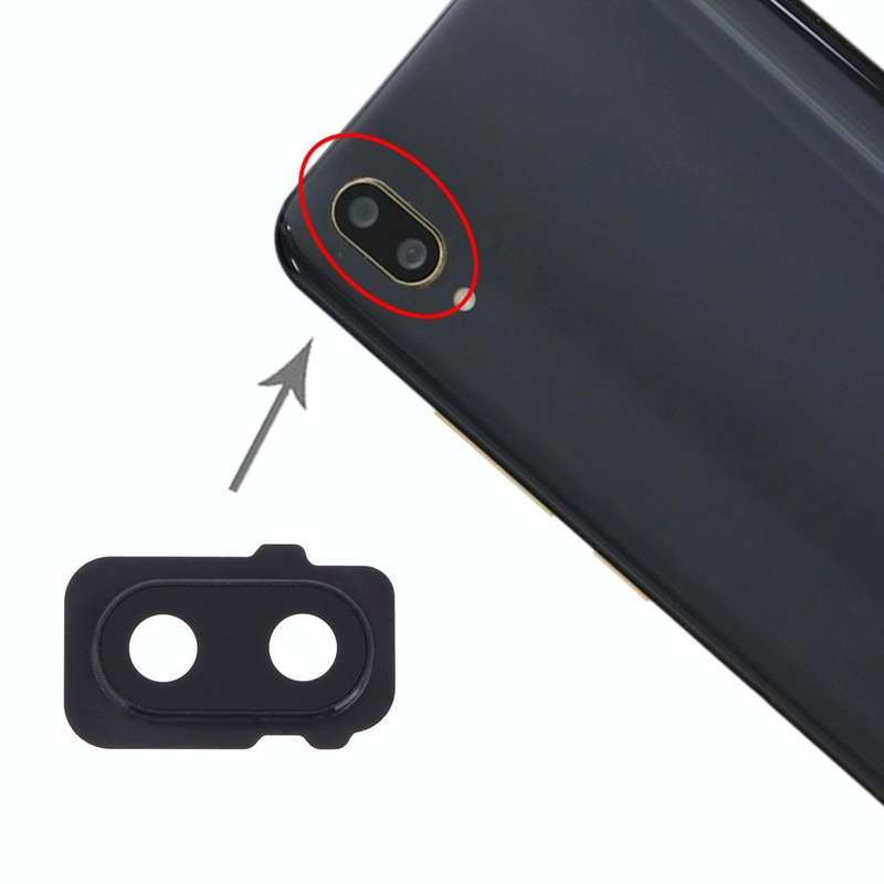 For Vivo X21 Camera Lens Cover (Black)