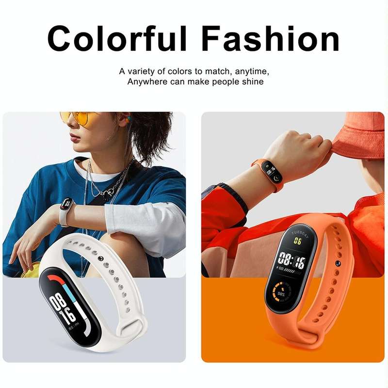 For Xiaomi Mi Band 7 Original Xiaomi Silicone Watch Band(Blue)