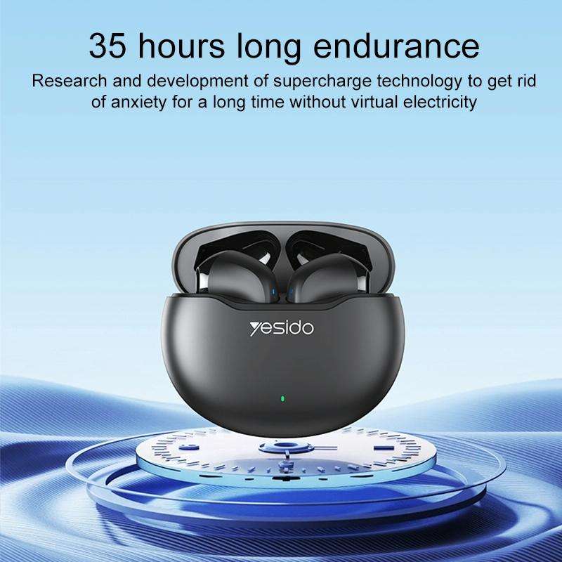 Yesido TWS21 Bluetooth 5.3 TWS Wireless Bluetooth Earphone (White)