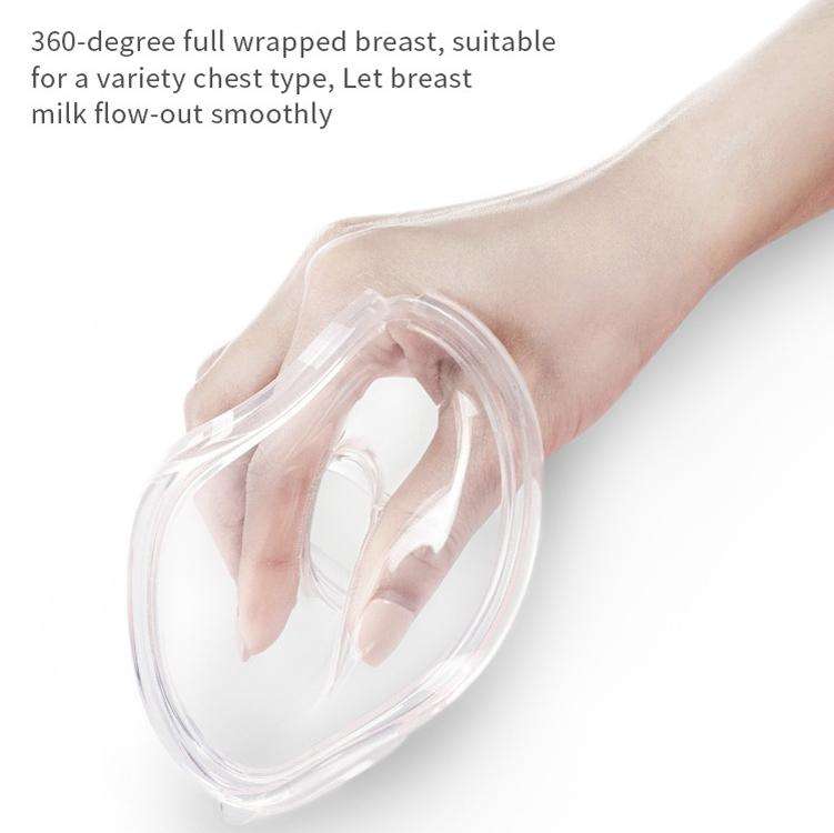 Wearable Automatic Breast Pump Massage Hands-free Invisible Wireless Large Suction Breast Pump S1...