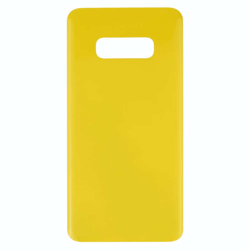 For Galaxy S10e SM-G970F/DS, SM-G970U, SM-G970W Battery Back Cover (Yellow)