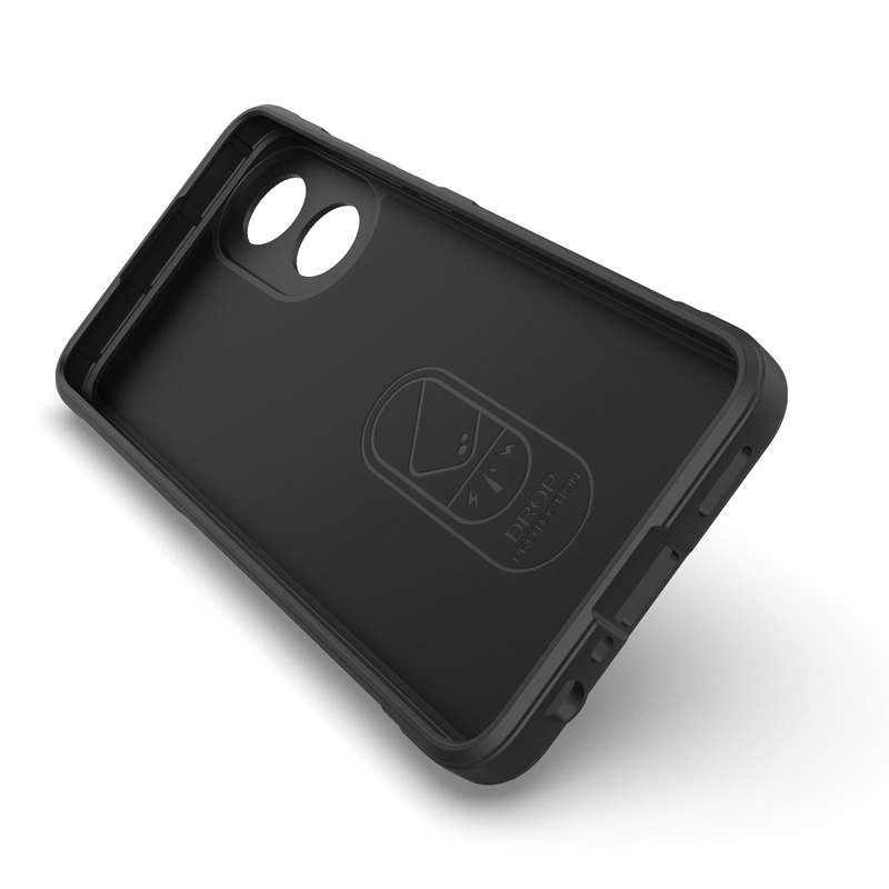 For OPPO A78 4G Global Magic Shield TPU + Flannel Phone Case(White)