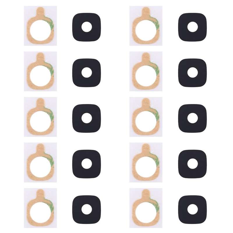 For Galaxy C7 Pro / C7010 10pcs Back Camera Lens Cover with Sticker