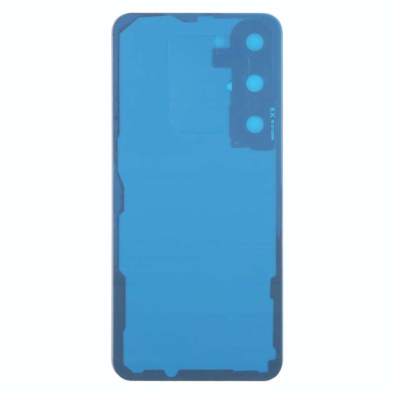 For Samsung Galaxy S23 SM-S911B OEM Glass Battery Back Cover with Camera Lens Cover(Blue)