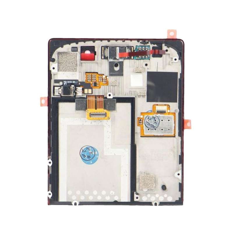 Original LCD Screen for BlackBerry P9983 Digitizer Full Assembly with Frame(Black)