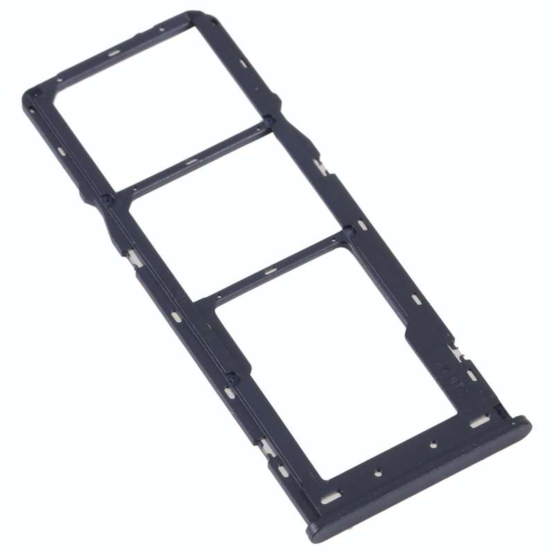 For Alcatel 1V 2021 Original SIM Card Tray + SIM Card Tray + Micro SD Card Tray(Blue)