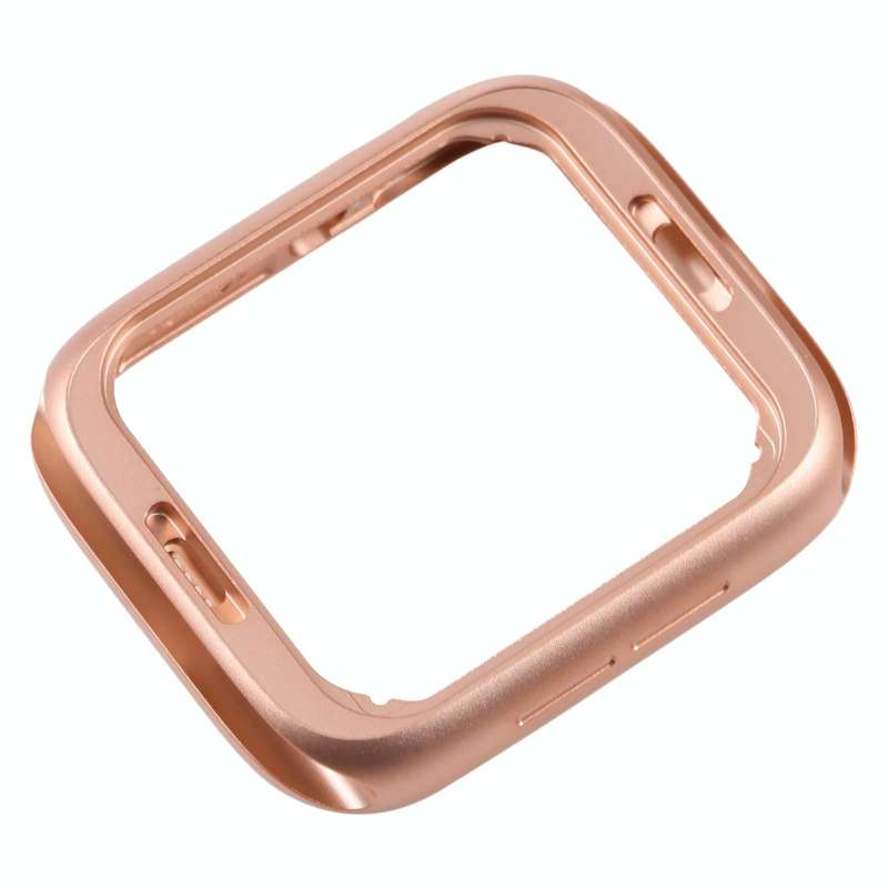 For Apple Watch Series SE 2022 40mm Stainless Steel Middle Frame Bezel Plate (Rose Gold)