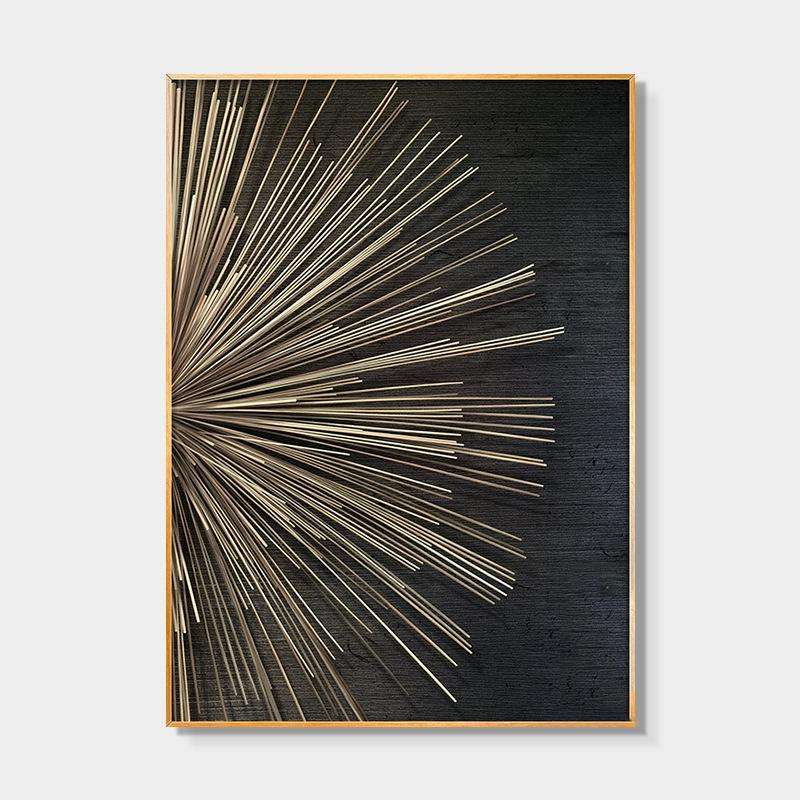 Solid Wood Inner Frame Living Room Painting Wall Decoration Painting, Size: 30x40cm(B)