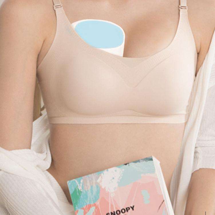 Wearable Automatic Breast Pump Massage Hands-free Invisible Wireless Large Suction Breast Pump S1...