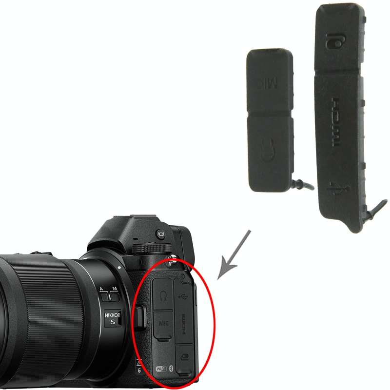 For Nikon Z6 OEM USB Cover Cap