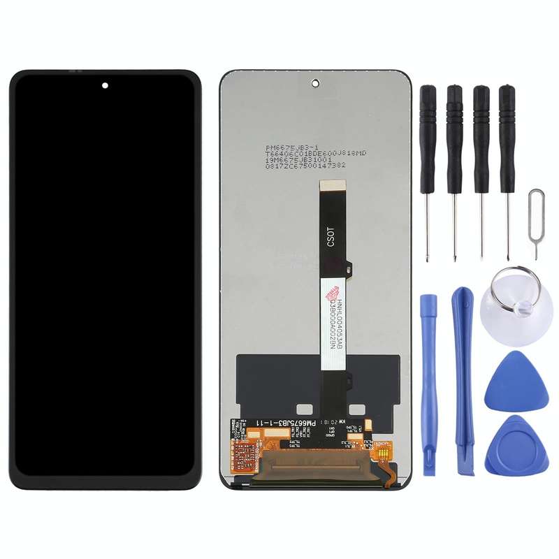 LCD Screen and Digitizer Full Assembly for Xiaomi Poco X3/Redmi Note 9 Pro 5G/Mi 10T Lite 5G M201...