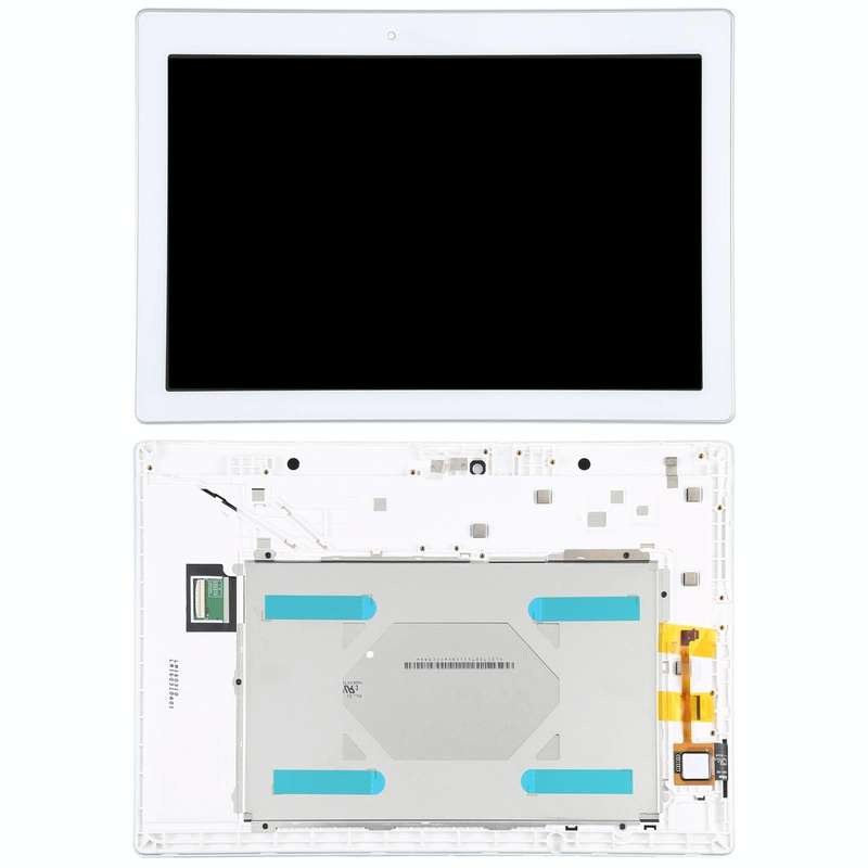OEM LCD Screen for Lenovo Tab 2 A10-70 A10-70F A10-70L Digitizer Full Assembly with Frame (White)