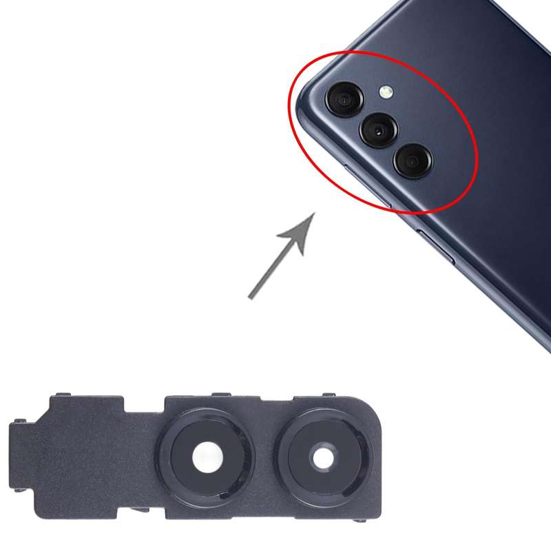 For Samsung Galaxy M14 SM-M145F 10pcs Original Rear Camera Lens Cover(Black)