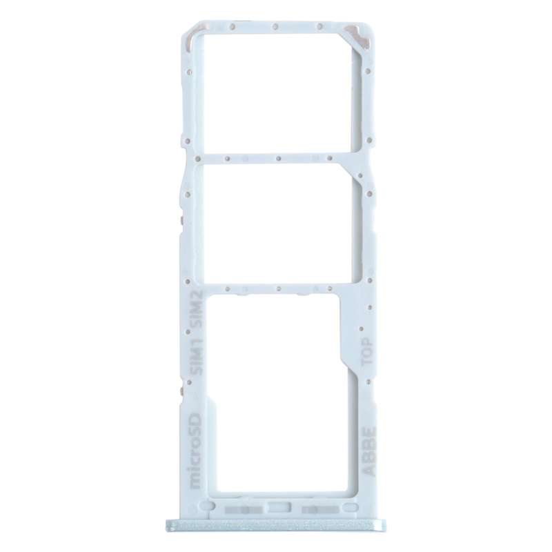 For Samsung Galaxy A22 SM-A225 SIM Card Tray + SIM Card Tray + Micro SD Card Tray (Green)