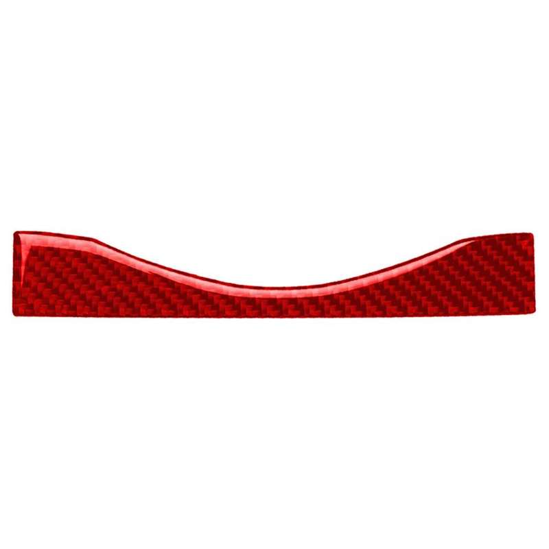 Car Carbon Fiber Multimedia Navigation Button Decorative Strip for Nissan 370Z / Z34 2009-, Left ...