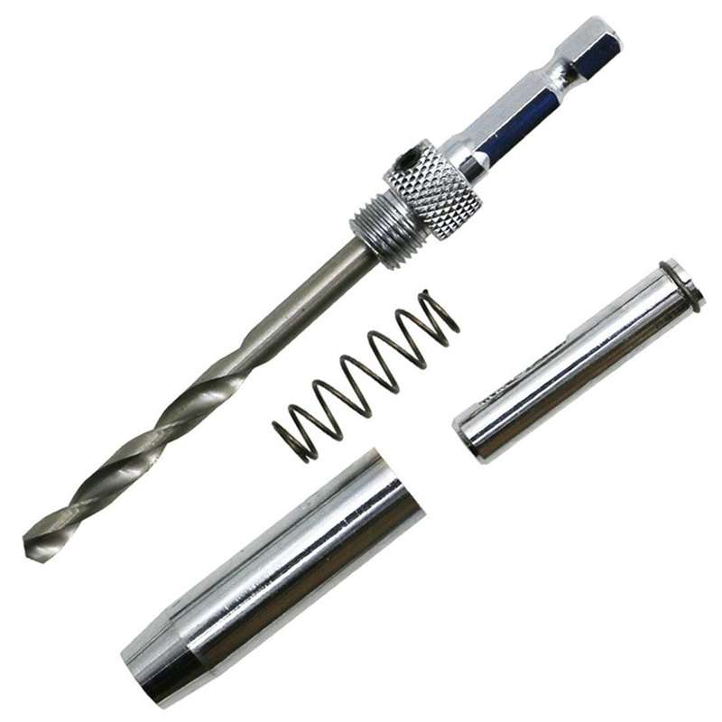7 PCS/Set Doors Self Centering Hinge Tapper Core Drill Bit Set Hole Puncher Woodworking Tools(5/6...