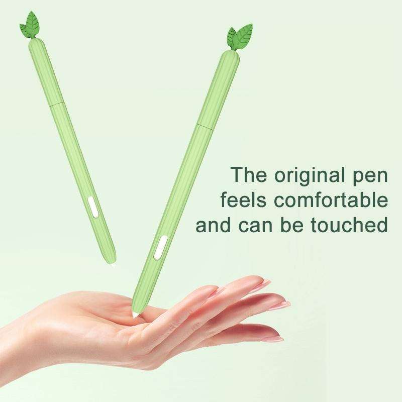 For Samsung Galaxy Tab S6 Lite P610 / P615 Fruit and Vegetable Shape Stylus Silicone Protective C...