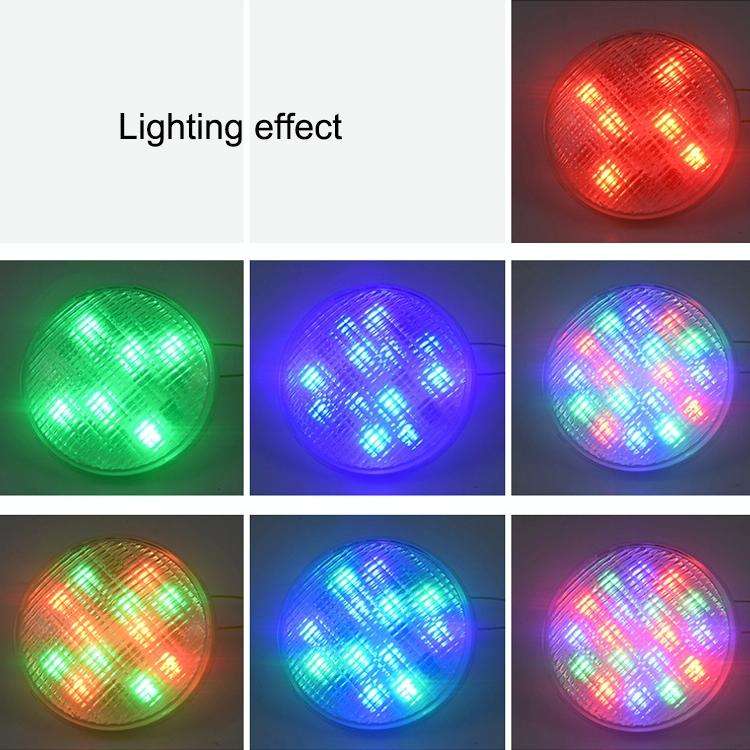 9W LED Recessed Swimming Pool Light Underwater Light Source(Colorful Light)