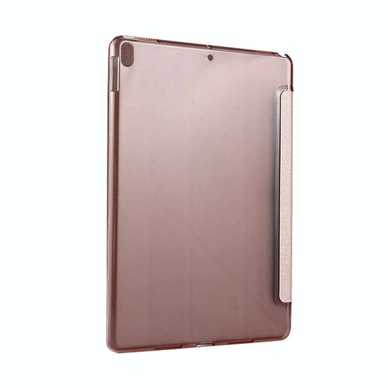 For iPad Pro 10.5 inch Silk Texture Horizontal Deformation Flip Leather Case with 4-folding Holde...