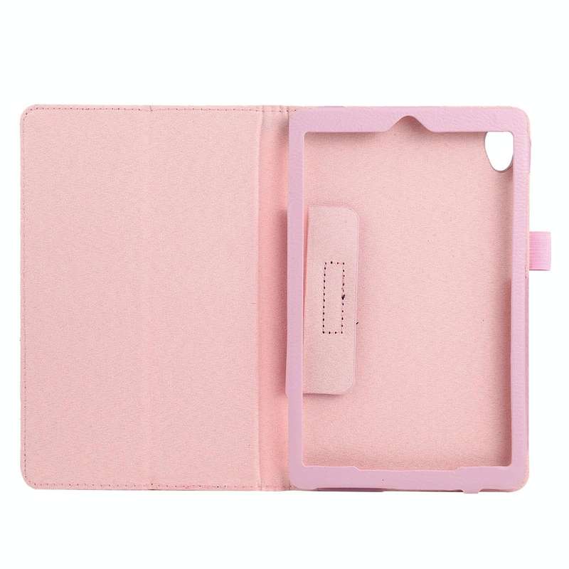For Lenovo Tab M8 Litchi Texture Solid Color Horizontal Flip Leather Case with Holder & Pen Slot(...
