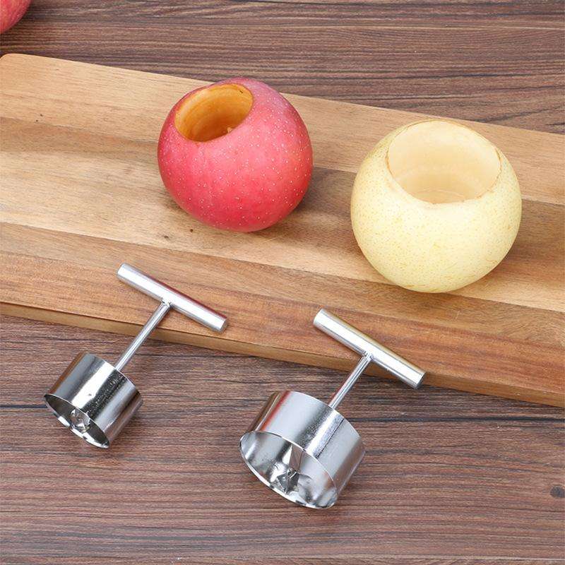 304 Stainless Steel Fruit Core Puller Core Digger, Specification: Small