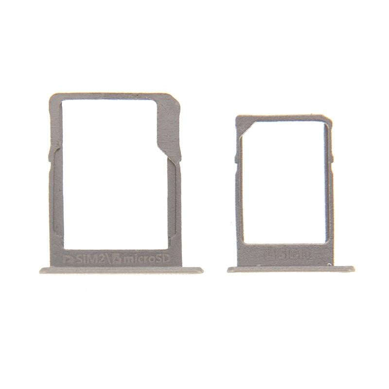For Galaxy A3 / A300 & A5 / A500 & A7 / A700 SIM Card Tray & Micro SD Card Tray (Gold)