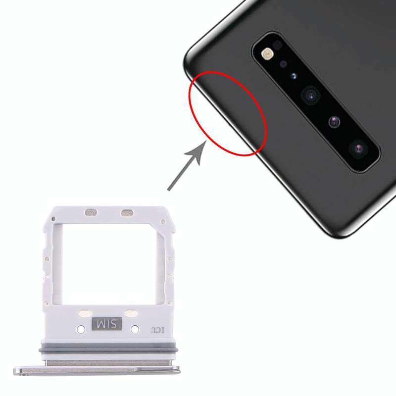 For Samsung Galaxy S10 5G SIM Card Tray (Grey)