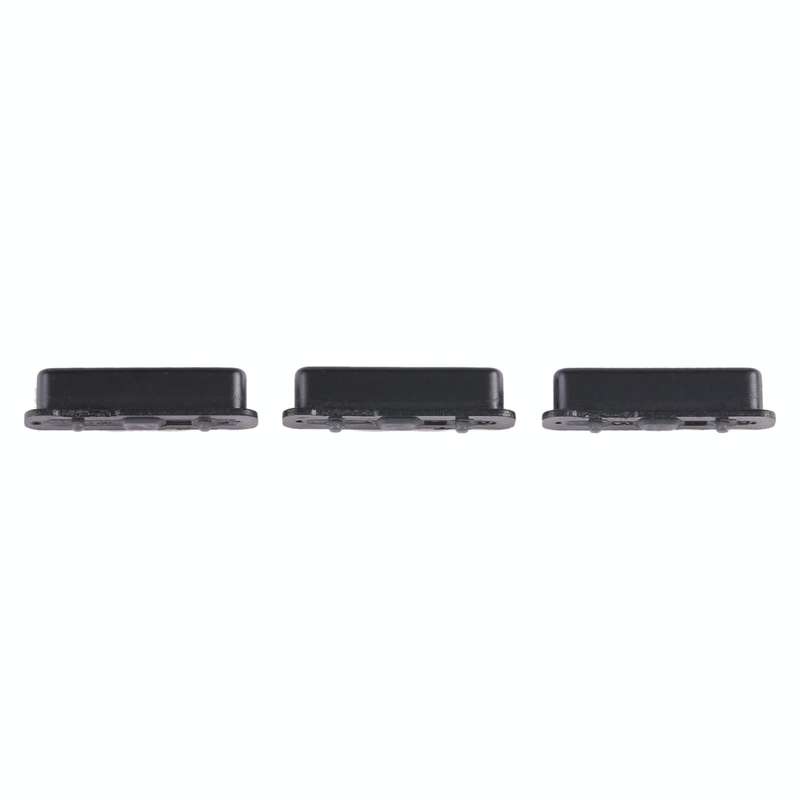 For Samsung Galaxy J6 SM-J600 10pcs Power Button + Volume Control Button(Black)