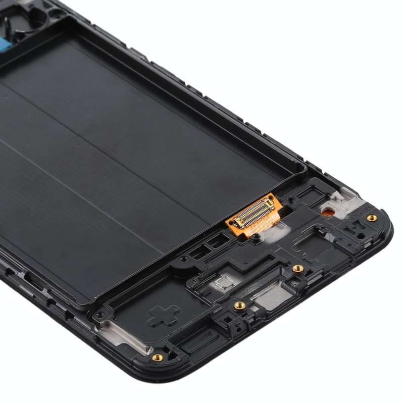 TFT LCD Screen for Samsung Galaxy A30 Digitizer Full Assembly with Frame (Black)