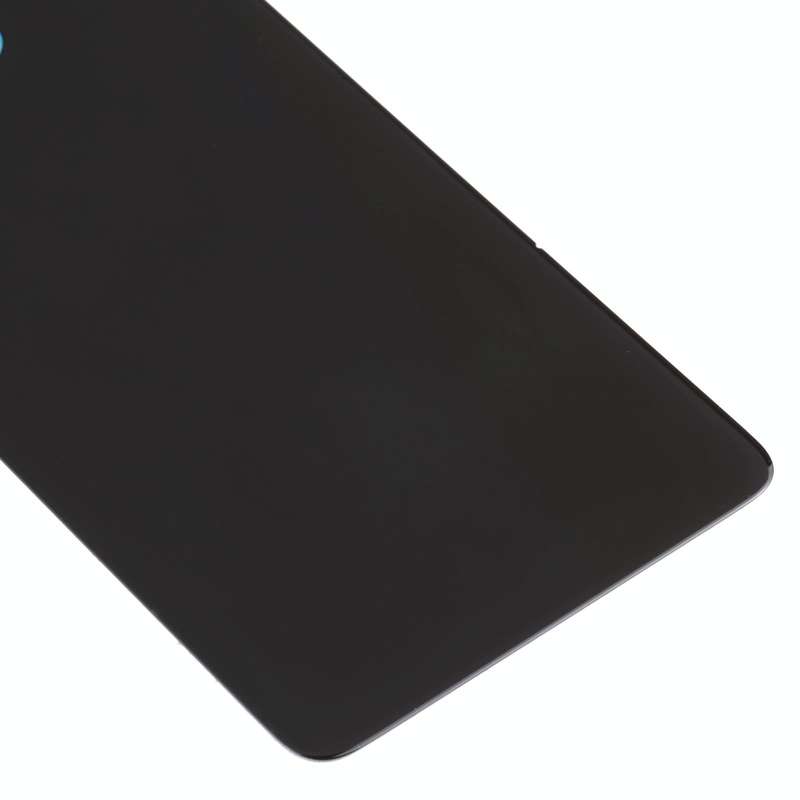 For Alcatel 3X 2020 5061 5061K 5061U Glass Battery Back Cover  (Black)