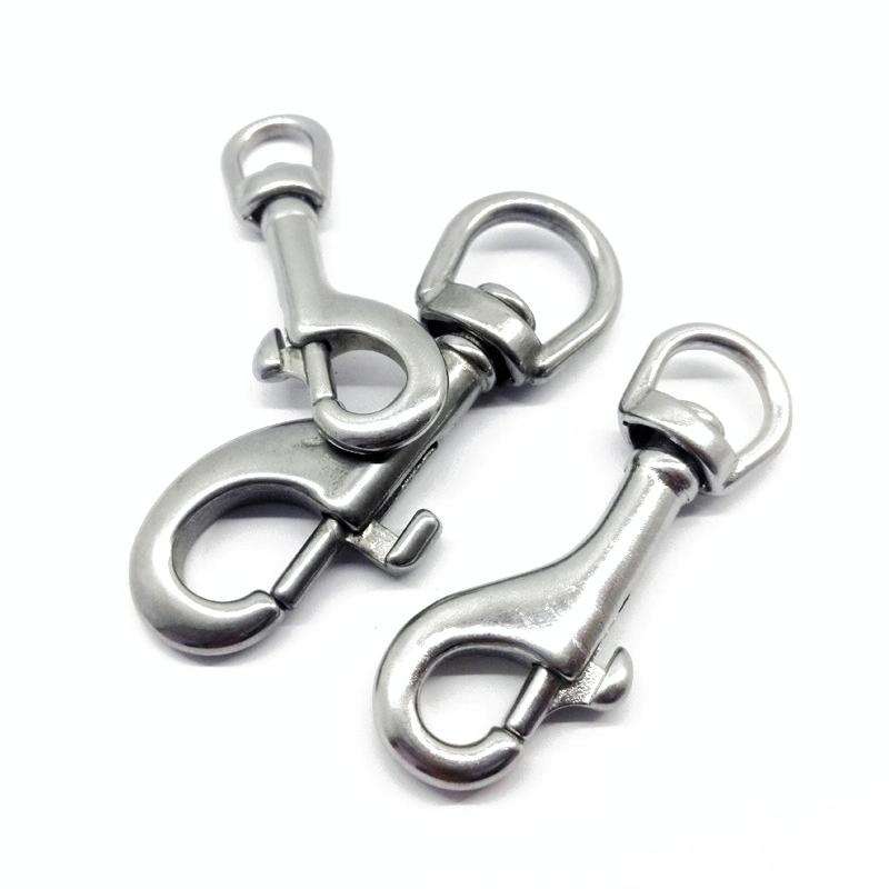 Stainless Steel Swivel Single Hook Pet Leash Hook, Specification: 120mm