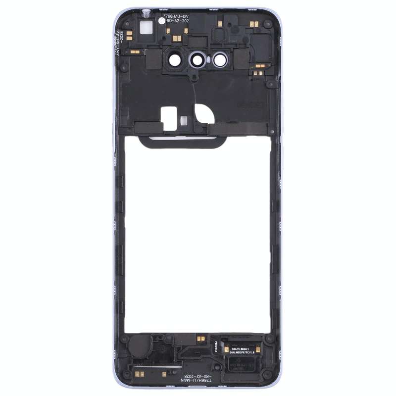 Original Middle Frame Bezel Plate for TCL 10 SE T766H_EEA(Silver)
