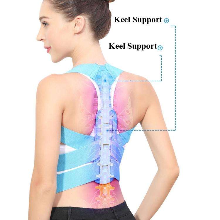 Humpback Correction Belt Back Posture Corrector, Specification: L(062 Child Blue)