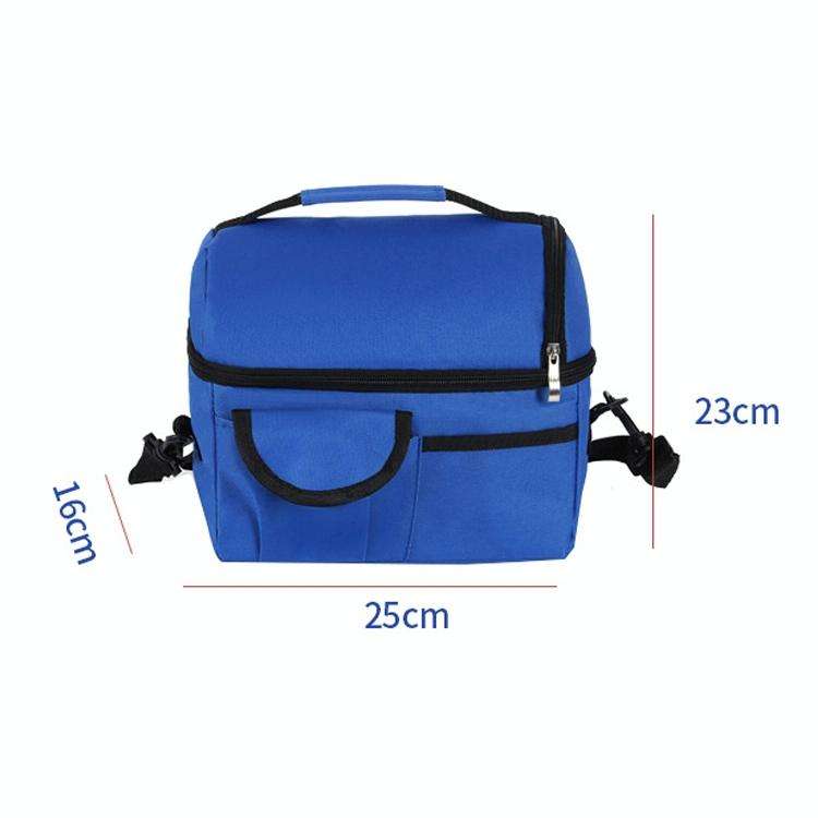 Double Insulation Bag Breast Milk Fresh Bag Bottle Mummy Bag(Wine Red)